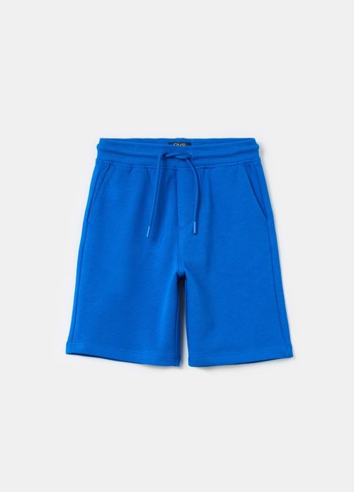 Bermudas essentielles en molleton de coton biologique