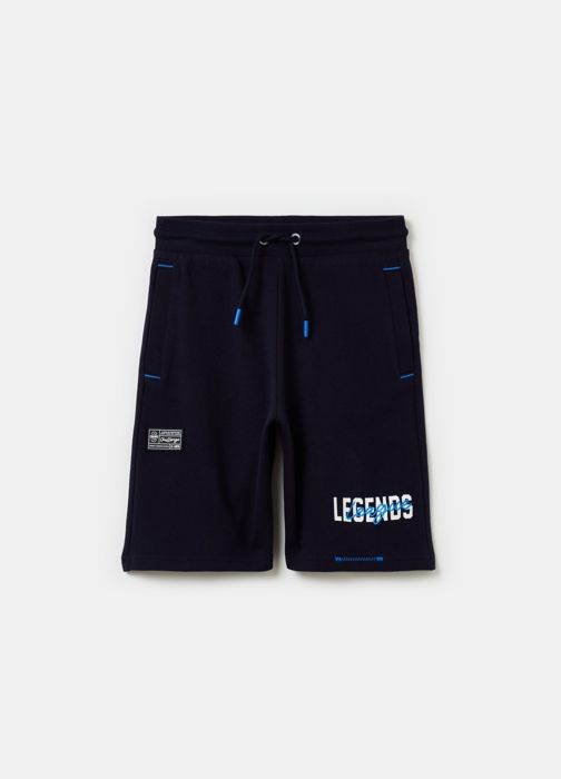 Bermudas - Non spécifié - Enfant - 100% jersey - Broderie - Poches verticales