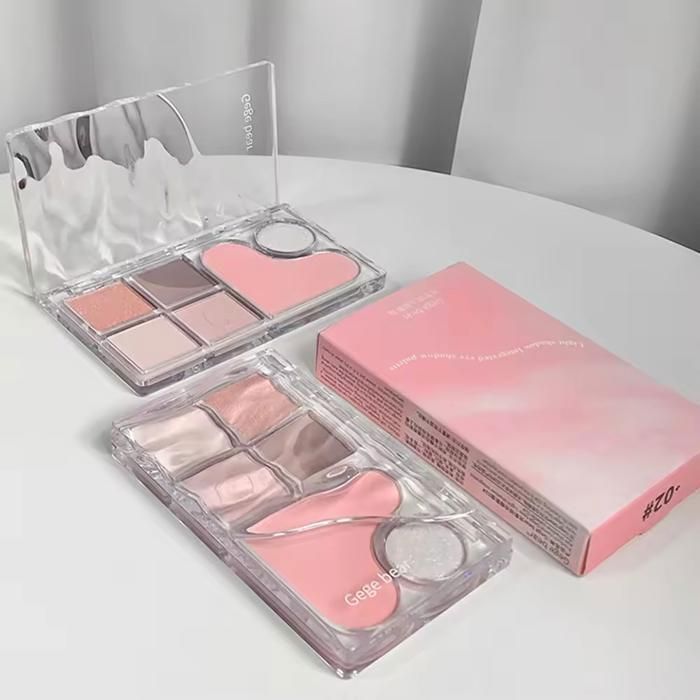 Clear acrylic eyeshadow tray