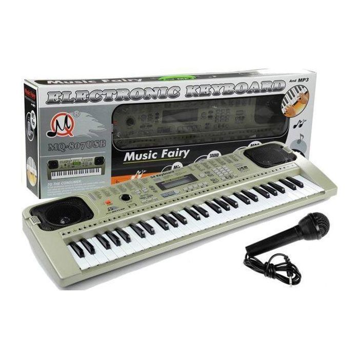 Piano a 54 Touche avec Microphone et USB câble