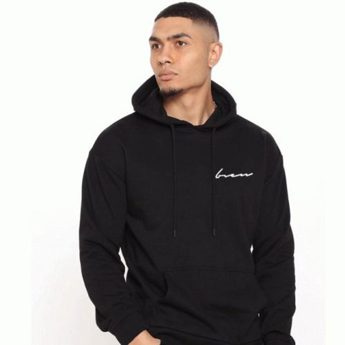 Hoodie - Biendell - Noir Signature - Manches longues - Col capuche - Adulte Homme