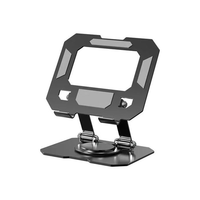 Support tablette réglable acier carbonerotation 360 téléphone portable bureau