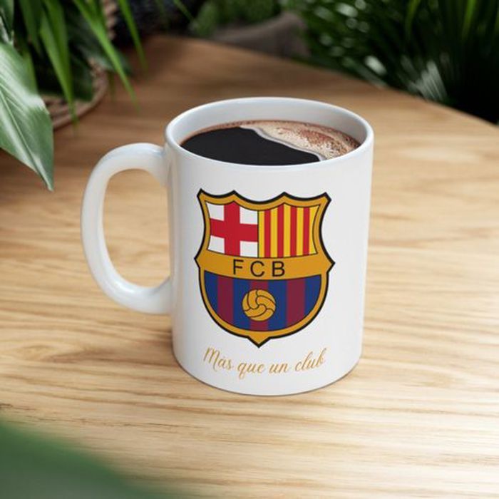 Mug tasse de café et Thé en céramique - FC Barca
