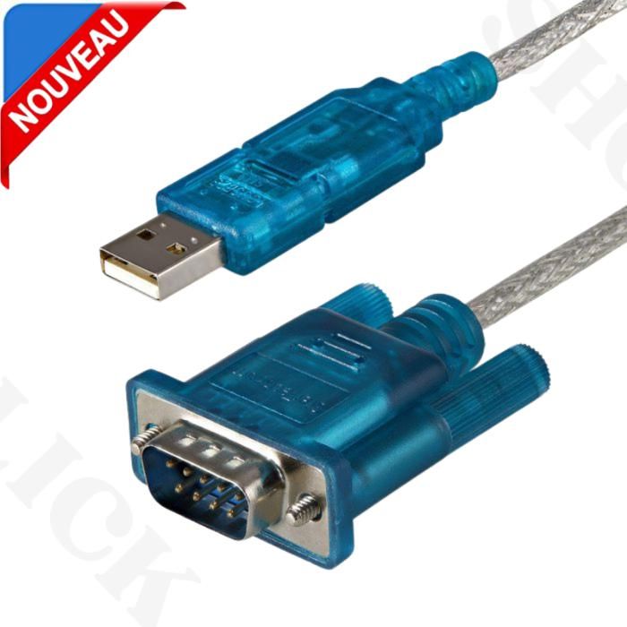 USB to RS232 COM Port Serial PDA 9 pin DB9 Cable Adapter