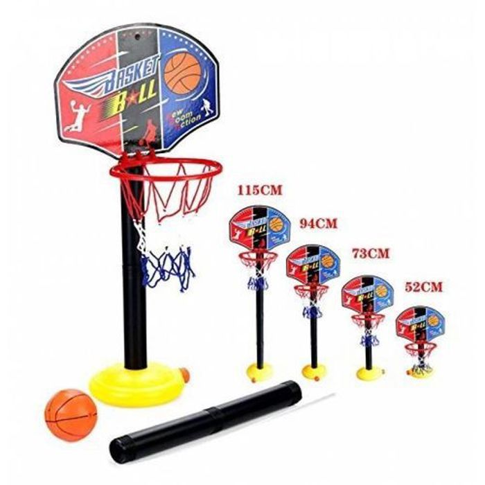Panier de Basket - BASKET-BALL - Enfants - 112 cm x 42 cm - Montage facile - Mixte