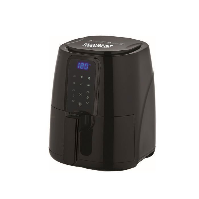 ECHOLINK Friteuse sans Huile - 5.5 Litres - 6 programmes - Ecran tactile LED - 1600W