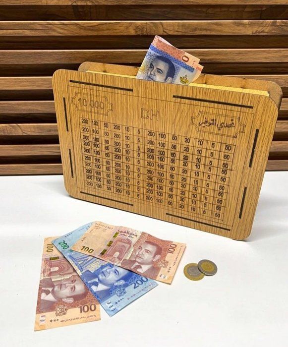 Tirelire Design Élégant pour Bureau ou Maison