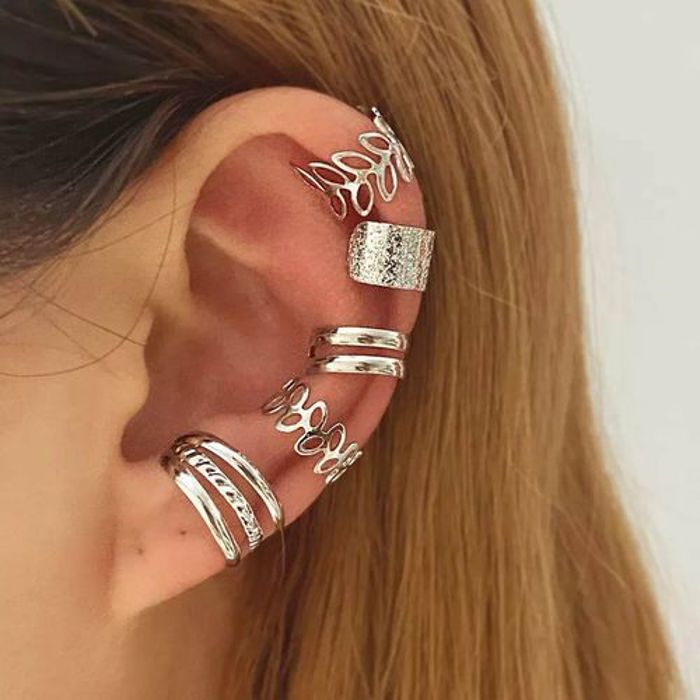 Ensemble boucles d'oreilles femme-CLIPS