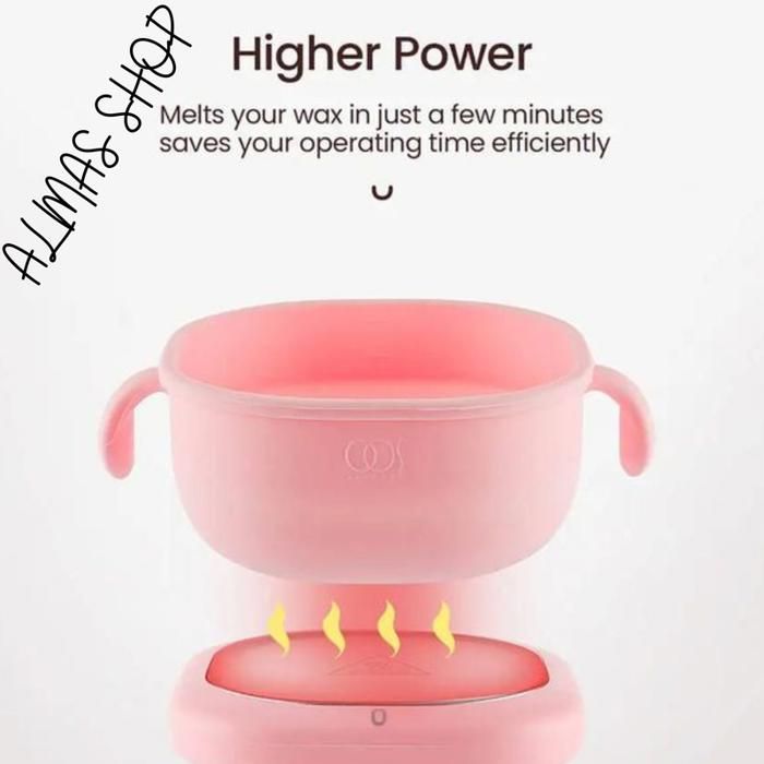 Chauffe-cire en silicone pour épilation Multicolore couleurs et formes