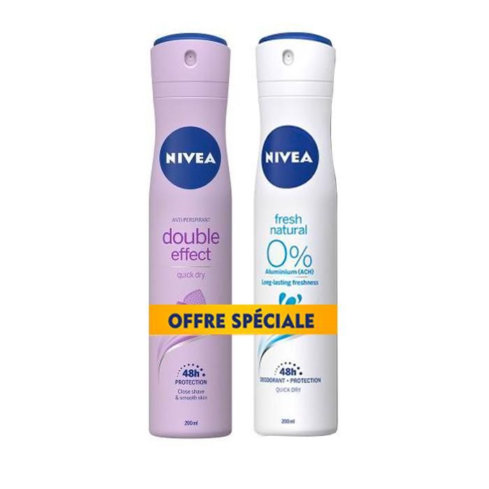 Nivea - Lot Spray Déodorant Nivea  x 2 Femme - 200ml