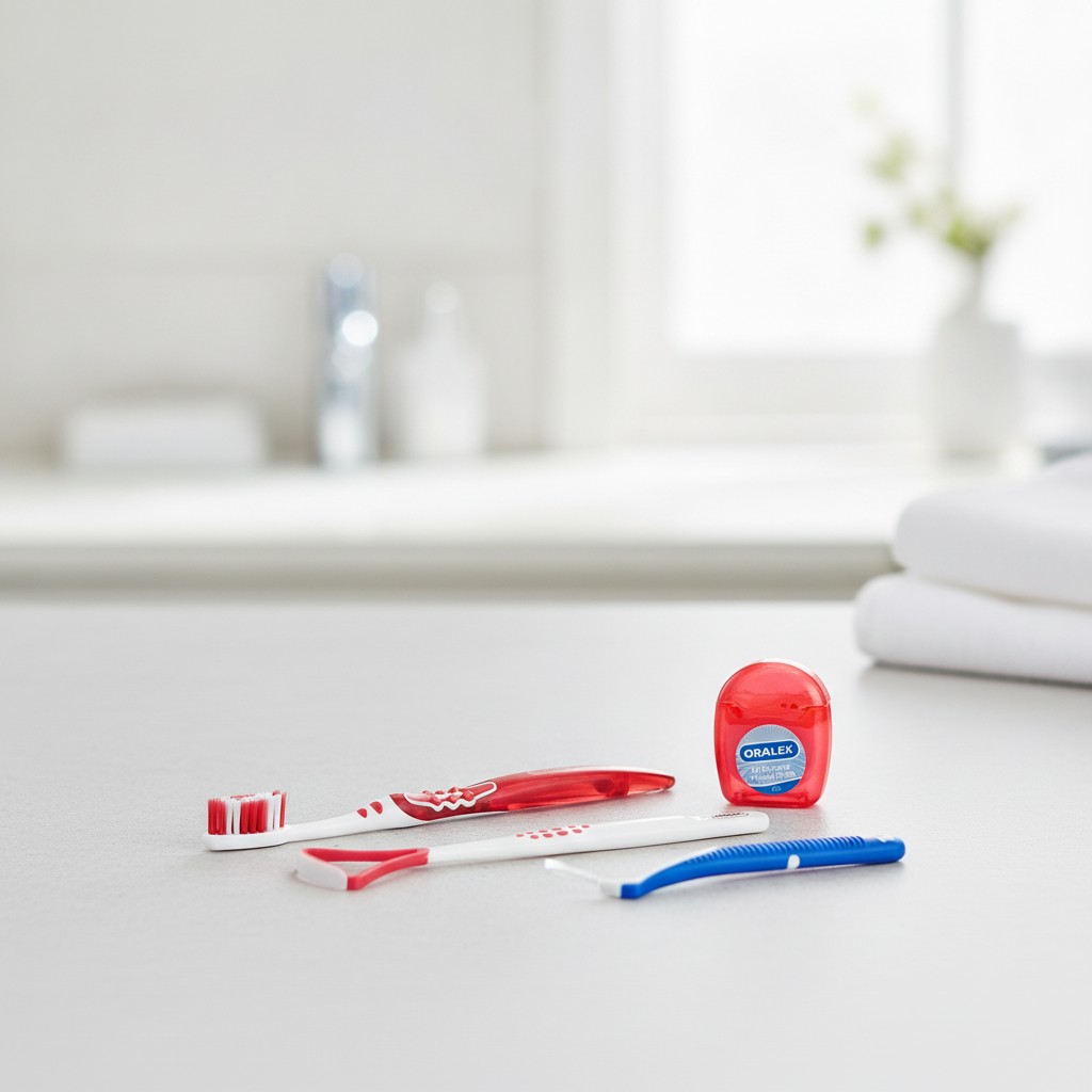 Kit dentaire de voyage 4 en 1 sensitive 0,01mm - ORALEX - Marjane Mall - Image 2