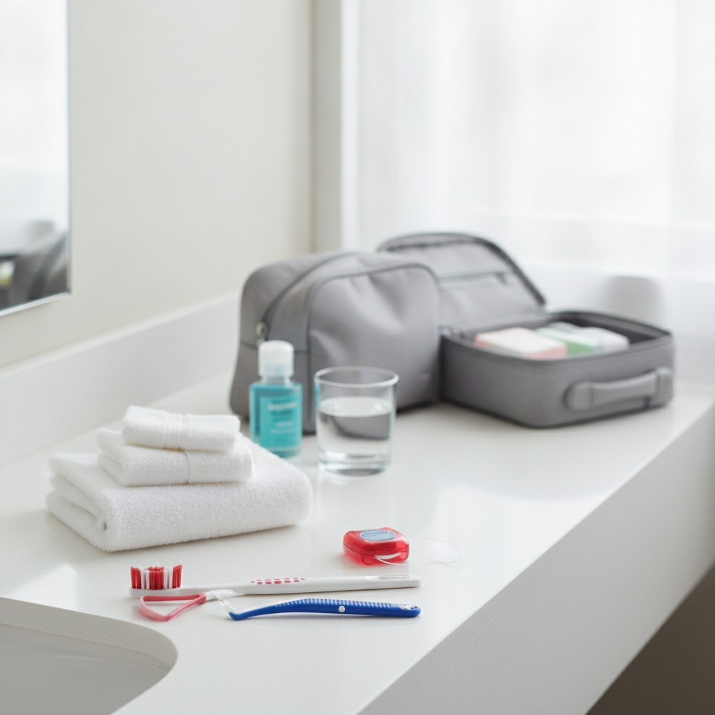 Kit dentaire de voyage 4 en 1 sensitive 0,01mm - ORALEX - Marjane Mall - Image 3