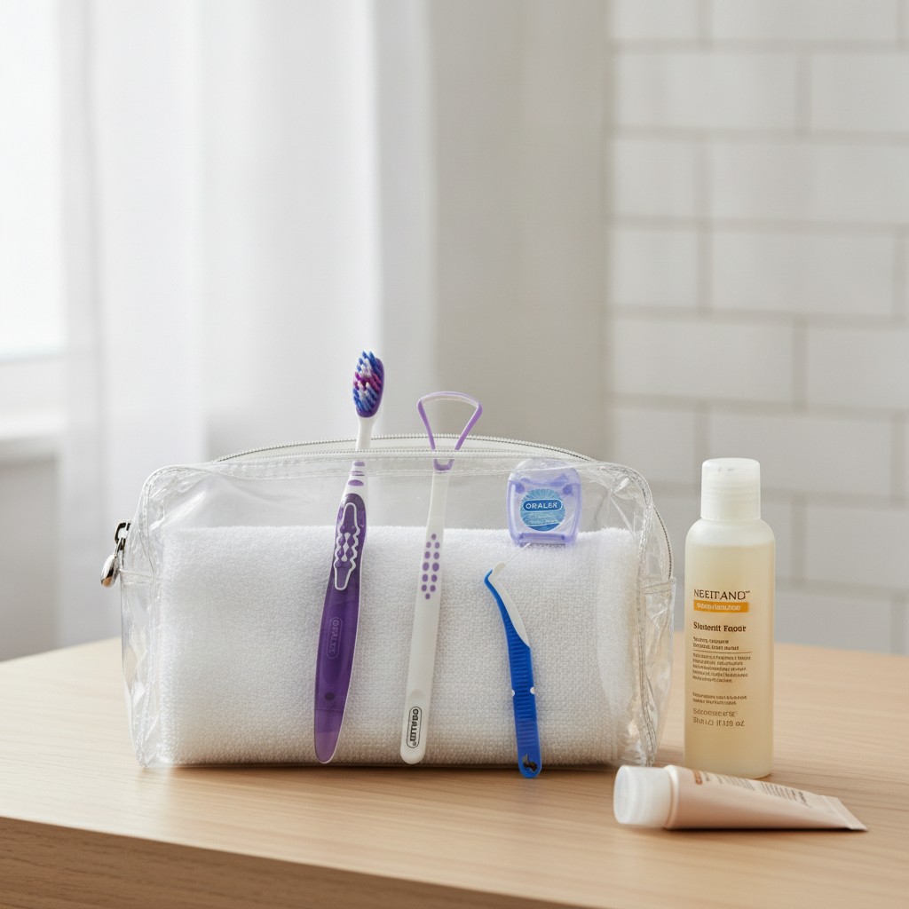 Kit dentaire de voyage 4 en 1 sensitive 0,01mm - ORALEX - Marjane Mall - Image 3