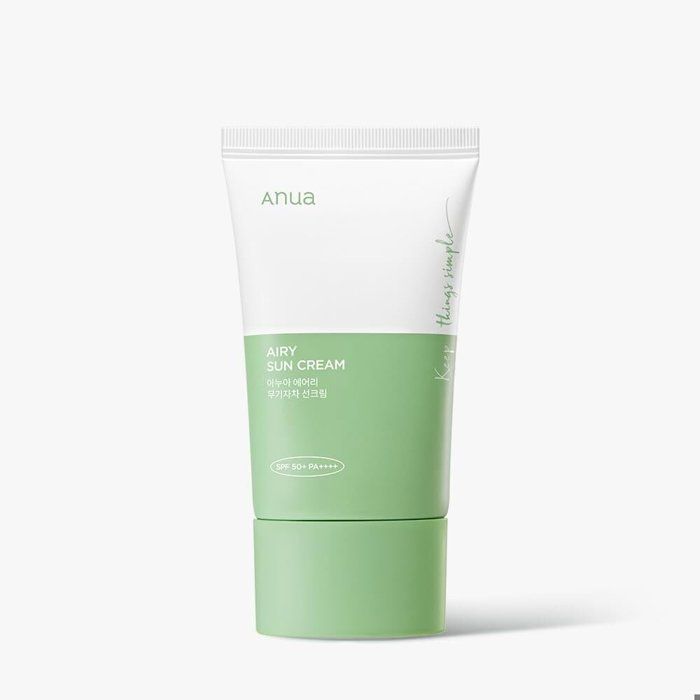 Crème solaire - ANUA - AIRY SUN CREAM - SPF 50+ - 50ML - Hypoallergénique