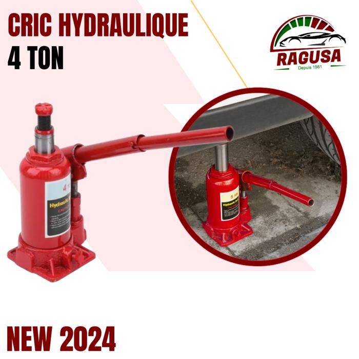 Cric hydraulique de 4 tonnes
