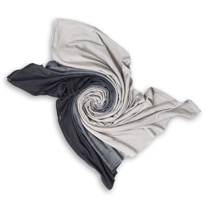 Châle OLGA Lycra dégradé Gris Acier
