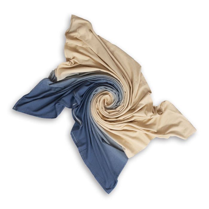 Châle OLGA Lycra dégradé Blanc Créme
