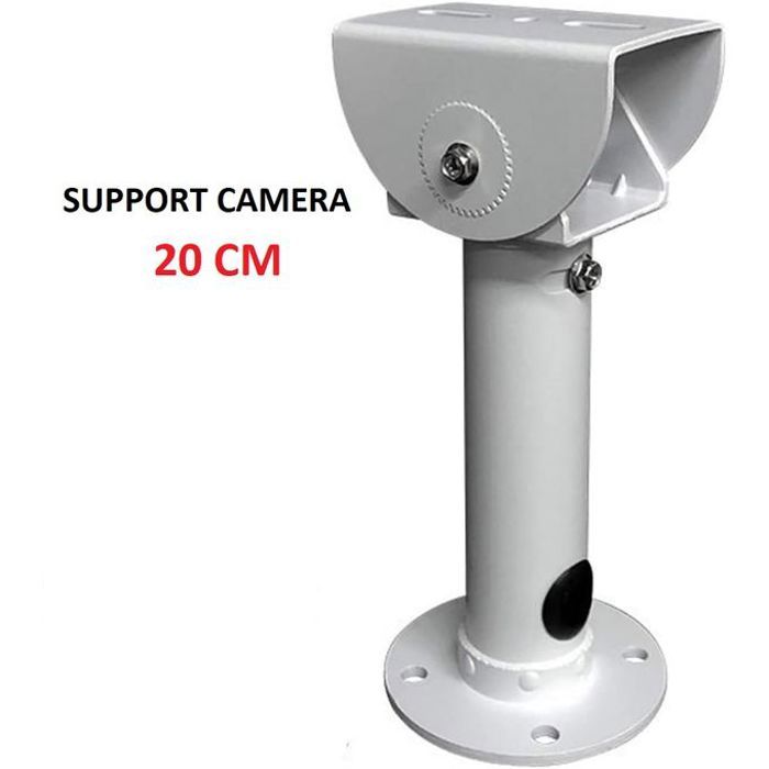 Support Camera de surveillance Solide de 20cm
