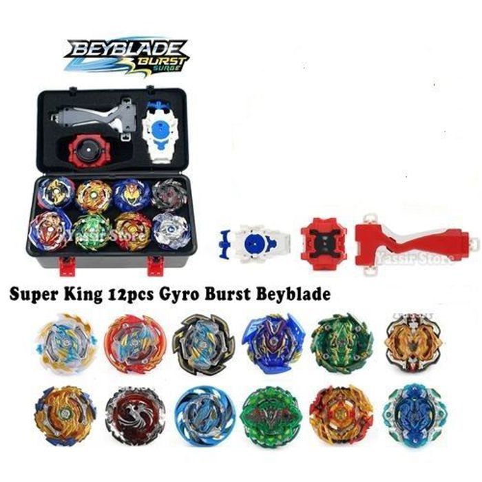 Beyblade - Super Series - Dead Phoenix - Lot de 12 - 2 Lanceurs - Multicolore