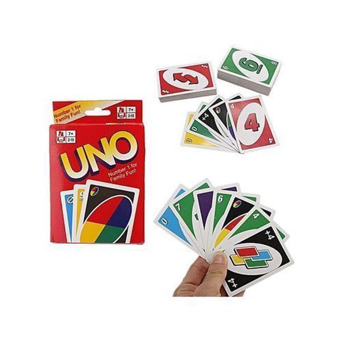 Uno jeu de cartes poker Famille Amusement Un Pack de 108 pcs Pokers