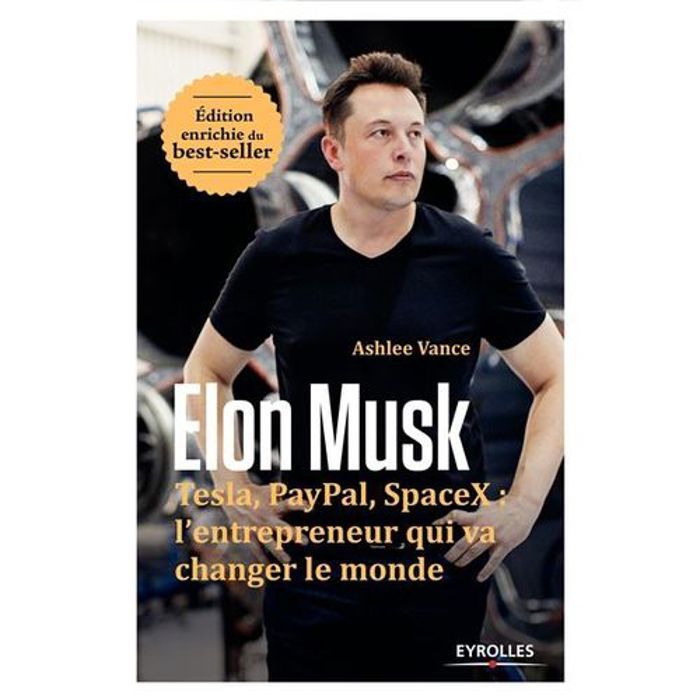 Livre de poche - Ashlee Vance - Elon Musk - Biographie - Innovations - Impact industriel