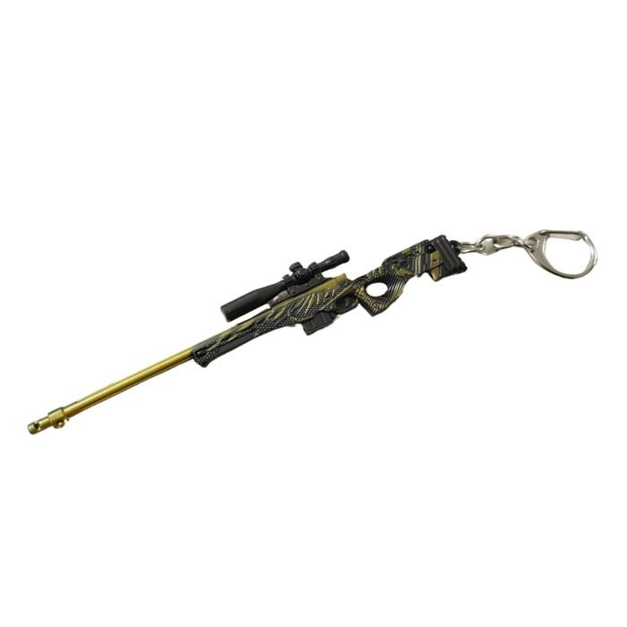Porte clé pubg AWM vert Army