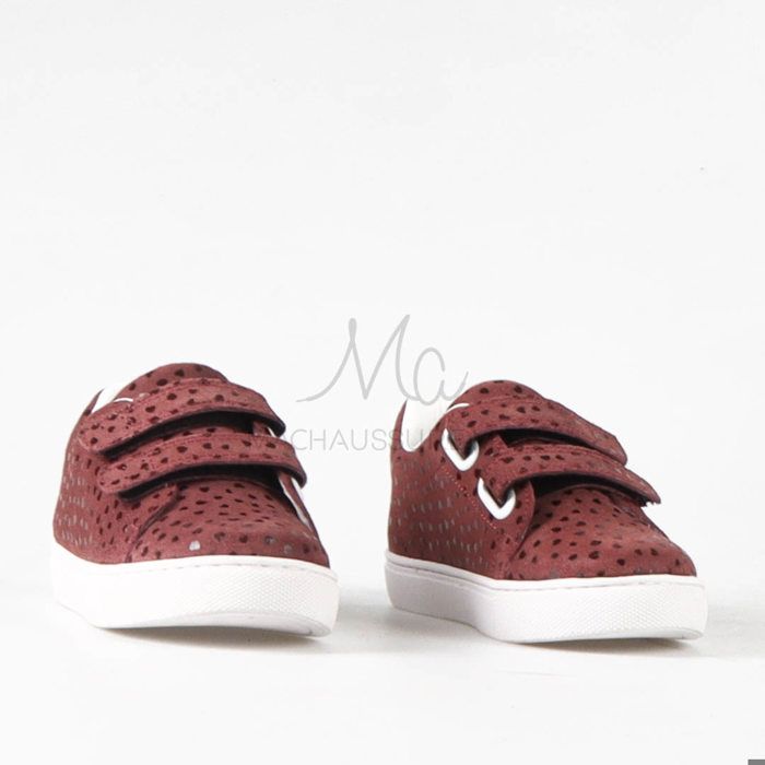 Baskets Enfants - MACHAUSSURE - Avony - Confort Absolu - Couleur Violet - Talon Plat - Marjane Mall - Image 1