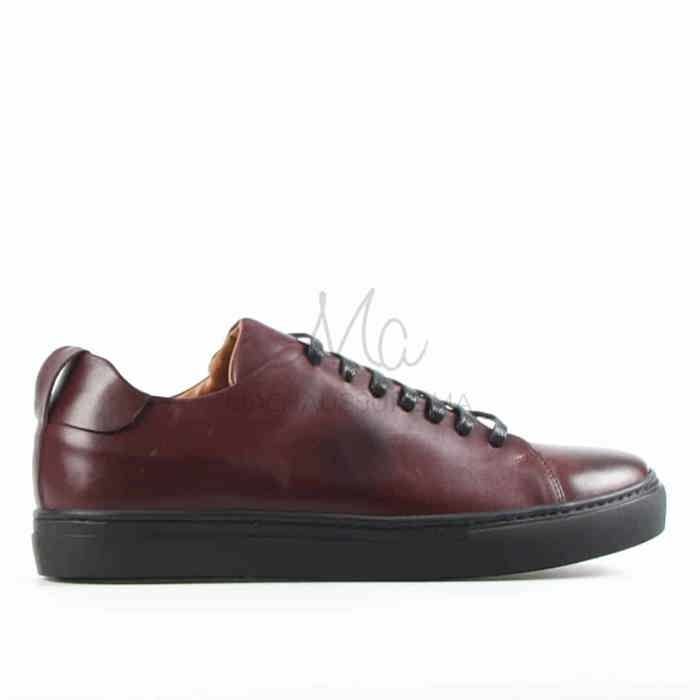 Lorenzo - Baskets Hommes 100% Cuir en Genat