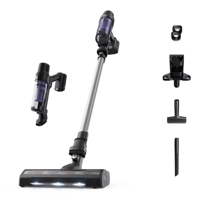 Aspirateur balai - Rowenta - X-Pert 7.60 - 18 W - Sans fil - Violet