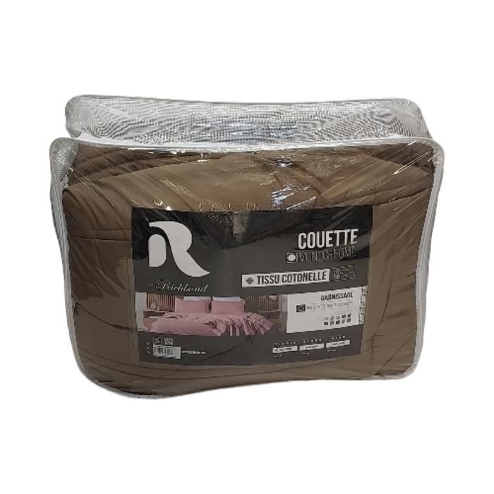 Couette R Monochrome 160×220 cm – Taupe – 300 g