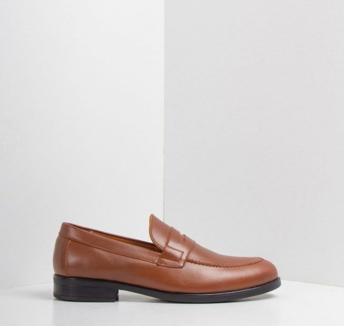 Chaussures de ville - Ballsy - Cuir - Tabac - Semelle gomme légère - Confort optimal