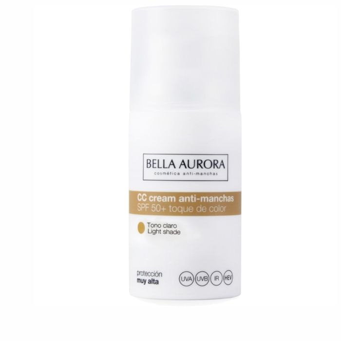 Bella Aurora Cc Crème Anti-Taches Spf50 Teinte Claire