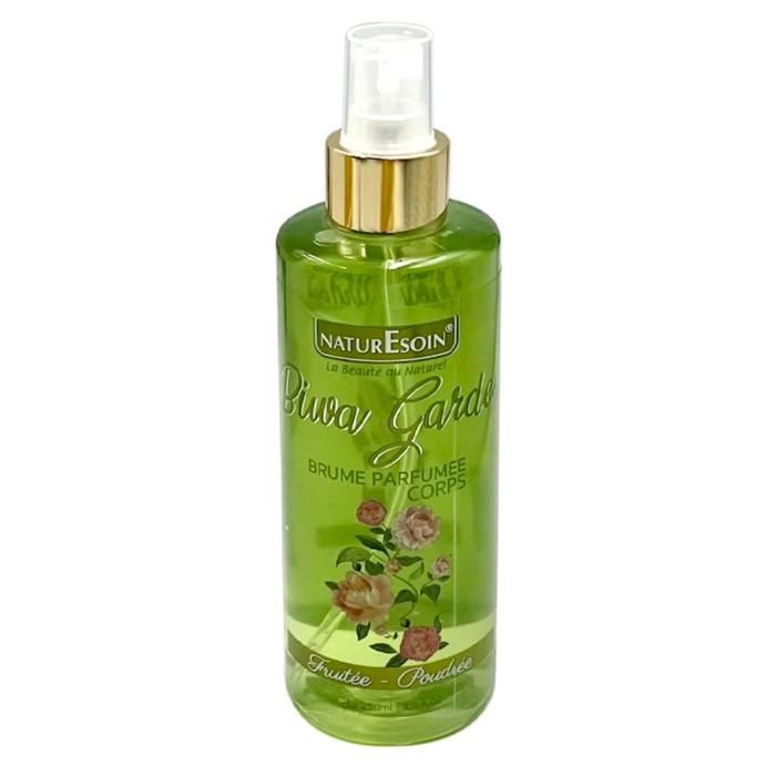 Brume Parfumée Corps - NATURESOIN - Biwa Garden - 250 ml - Hydratant - Pour Tous Types de Peau