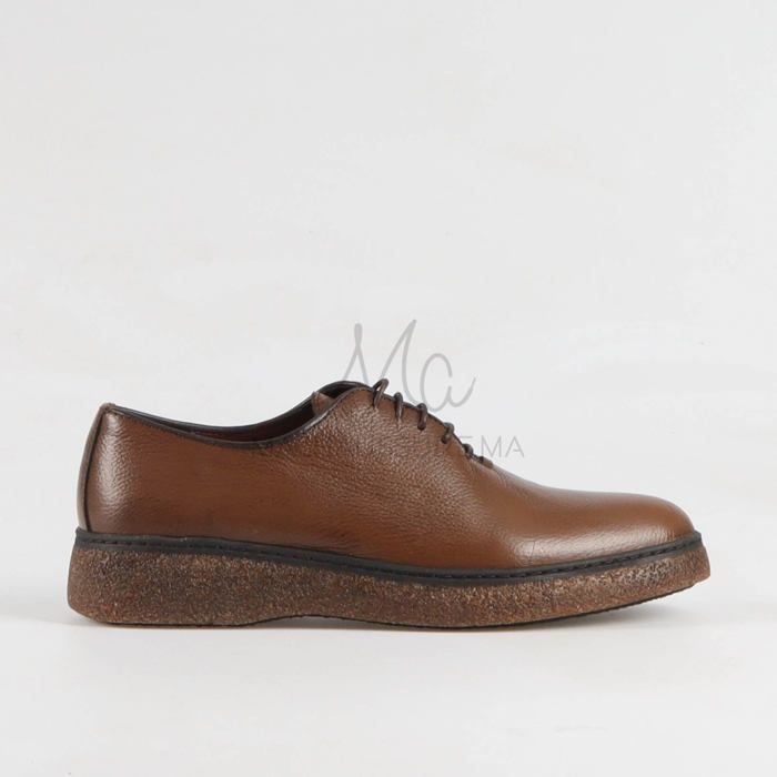 Mocassins Hommes Cuir en Tabac