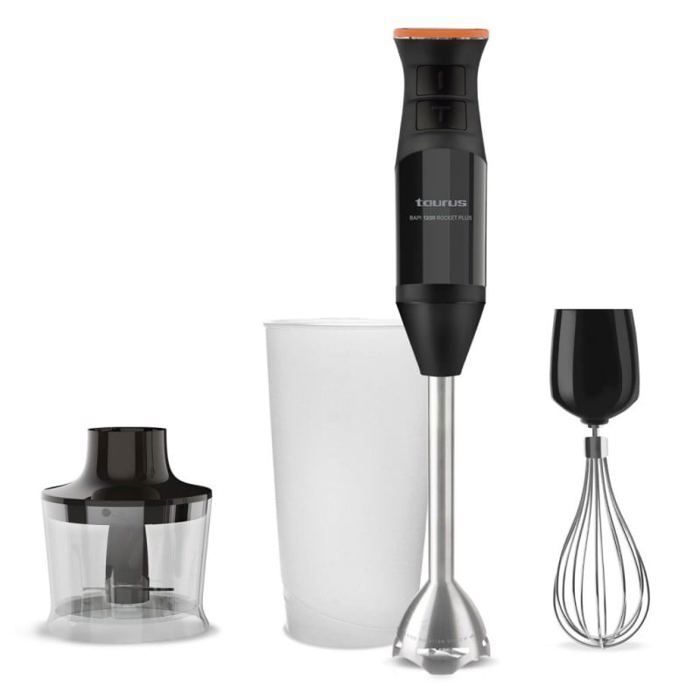 Robot Mixeur Plongeant - TAURUS - BAPI1200 ROCKET - 1200W - 20 Vitesses - Turbo