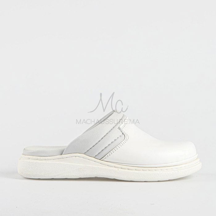 Sabots BLANC pour homme