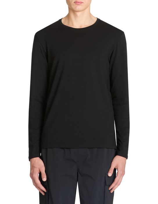 T-shirt manches longues col rond