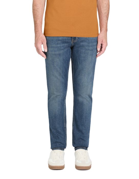 Jean slim - CELIO - C25 - Coton stretch - Bleu - Coupe slim