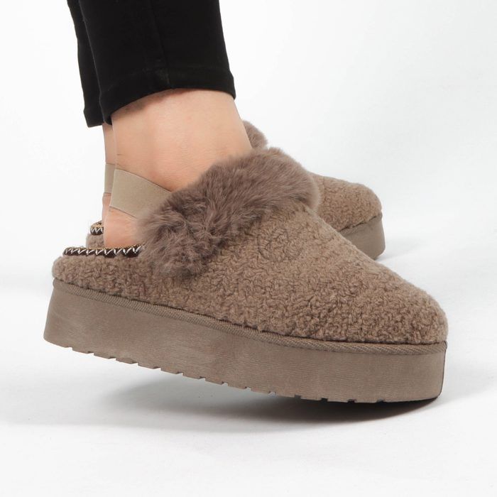 Pantoufles - Machaussure - Kaki - Confort - Élégance - Design tendance - Marjane Mall - Image 5