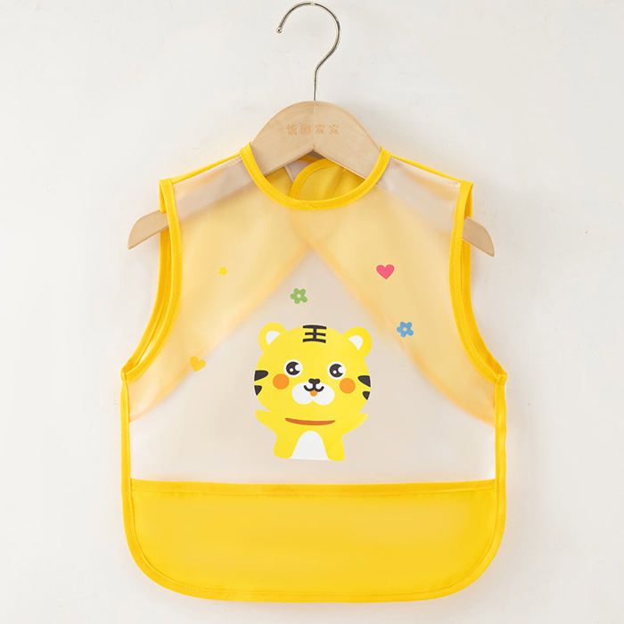 Bavoirs et Combinaisons Sans BPA en TPU Imperméable - Jaune