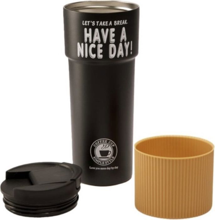 Tasse thermique à café isotherme en acier inoxydable , gobelet, bouteille thermos, garde au chaud et au froid, 600ml