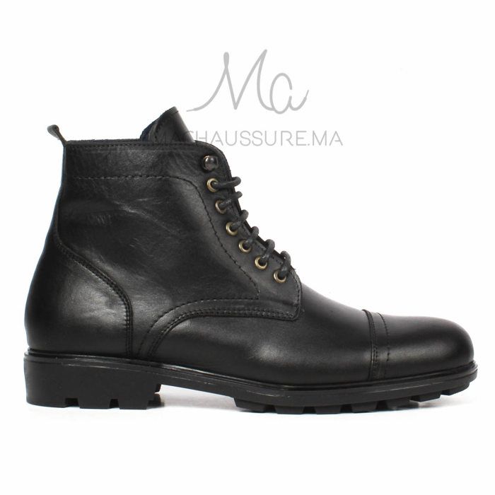 CORMAC - Bottines à lacets -Noir-43