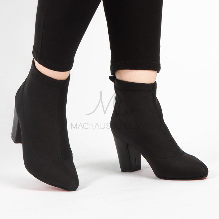 Ardeur – Bottines à talon Femmes en Noir-38