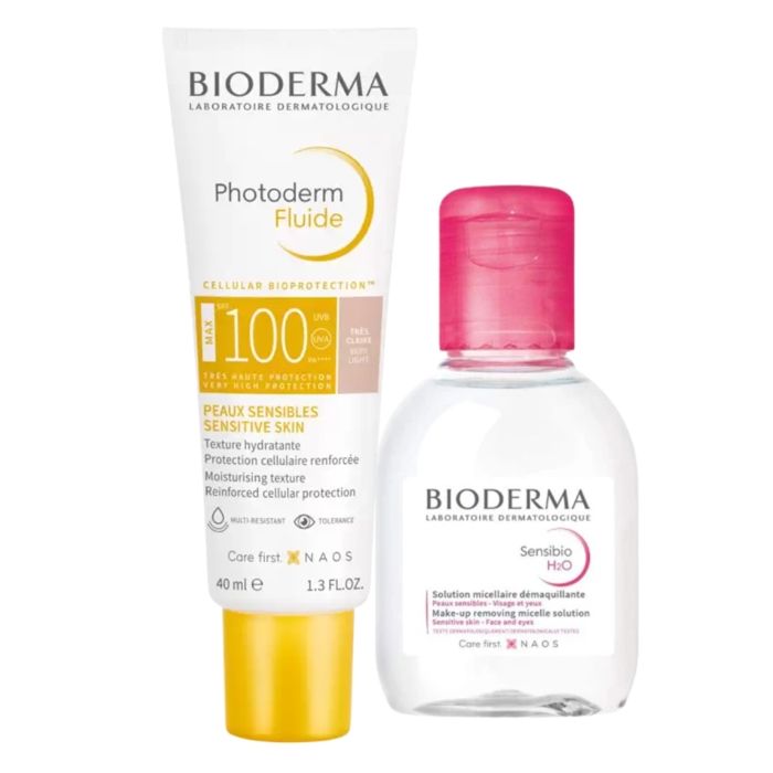 Protection Solaire - Bioderma - Photoderm Fluide Teinte Très Claire - SPF 100 - 40 ml - Hypoallergénique