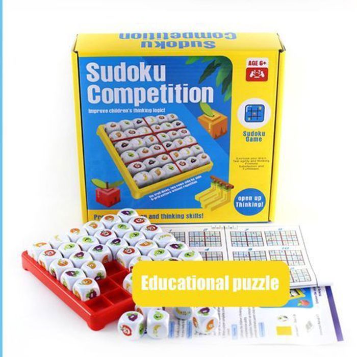 Jouet d'intelligence japonaise Sudoku Fruit jeu de compétition