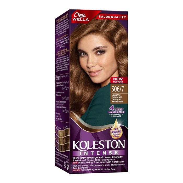 Coloration capillaire intense Wella Koleston 306/7 Brun chocolat