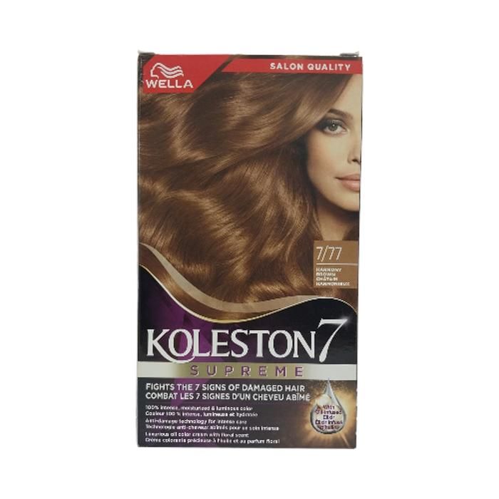 Coloration capillaire  LUXUEUSE 7/77 HARMONY BROWN WELLA KOLESTON