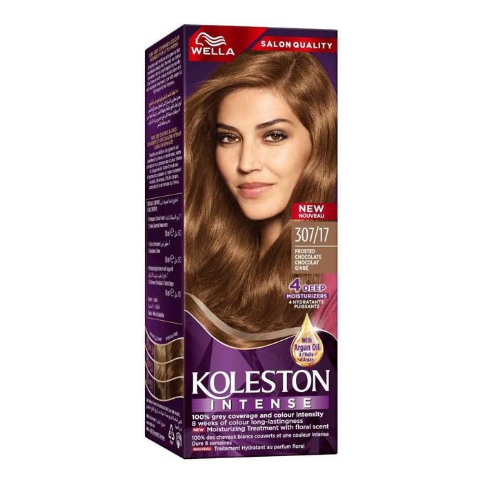Coloration capillaire Wella Koleston 307/17 Chocolat givré