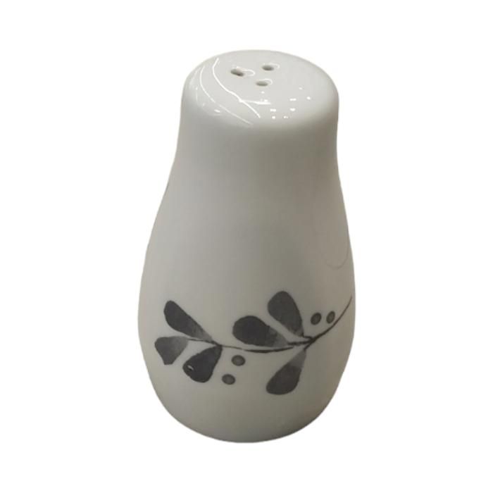POIVRIÈRE EN PORCELAINE AVEC DECO H 9CM