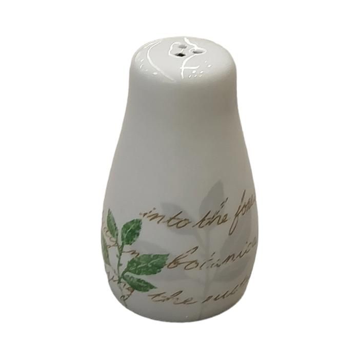 POIVRIÈRE EN PORCELAINE DECOREE H 9CM